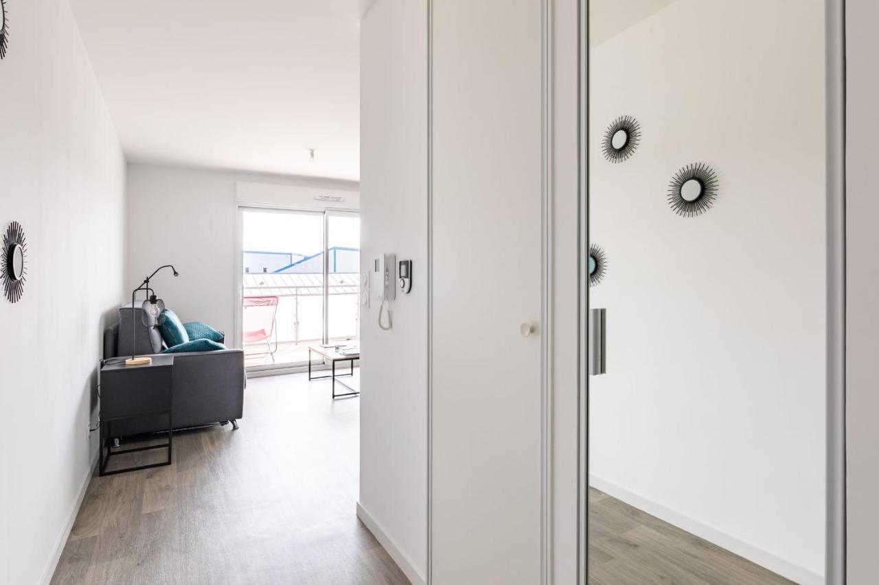 迪纳尔L'Ecume - Studio Moderne Avec Grand Balcon Et Place De Parking公寓 外观 照片